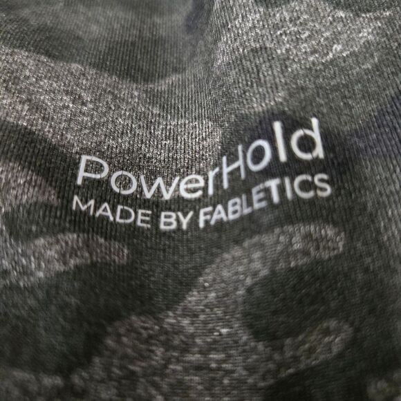 🐢 Fabletics Powerhold High Waisted Pocket Mesh Camo Leggings SIZE XXL - Picture 8 of 15